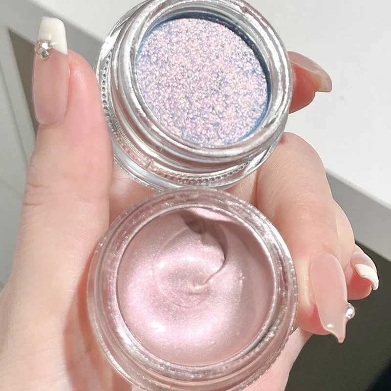 Glitter Liquid Eyeshadow Waterproof Pearlescent Shiny Eye Shadow Brighten Lying Silkworm Makeup Highlight Multi-purpose CosmeticCL240812