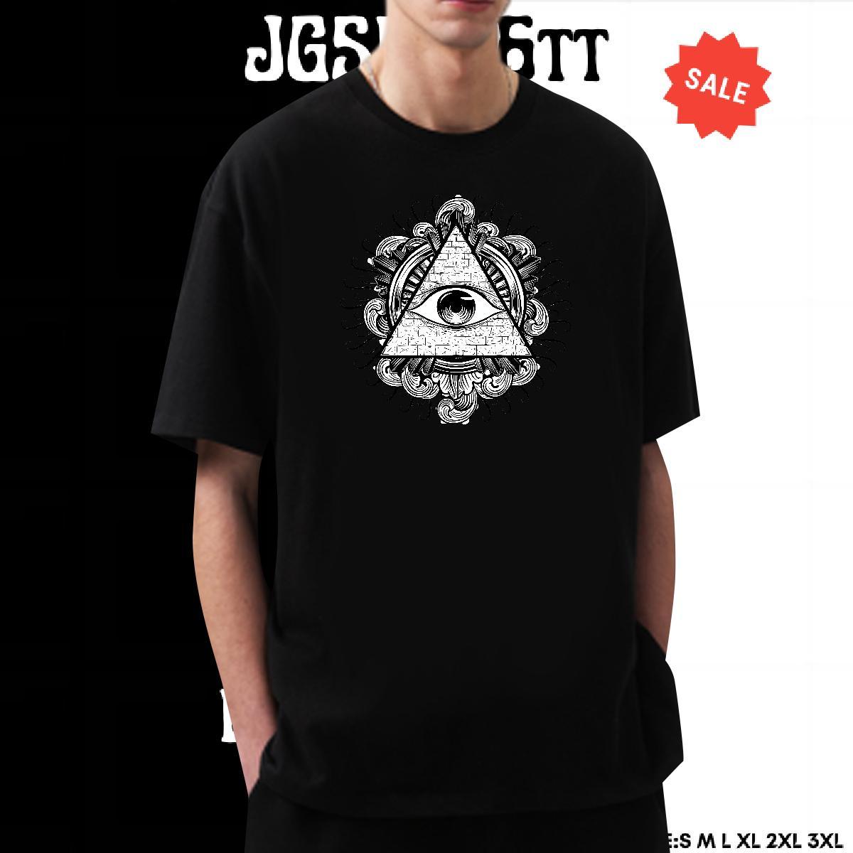 Designer Fashion T Shirts Men eye of the devil Tops Shirt 230g 100% Cotton Hip Hop Street Comfortable Floral Print Breathable Short Sleeve Tshirt for 