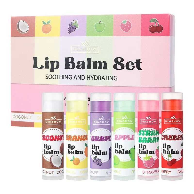 6 kinds of fruit lipstick moisturizing and lasting lipstick whitening lip line lipstick facial mask lipstick W240810