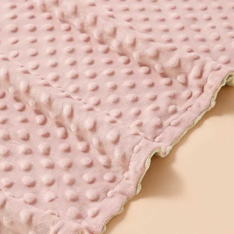 Baby girl blanket double-layer insulation soft and comfortable peaceful 0-3 year old birthday giftW240810