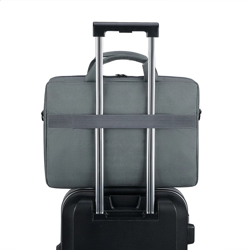 14 inch laptop case bag Hp Dell shock resistant briefcase travel business womens model 240810