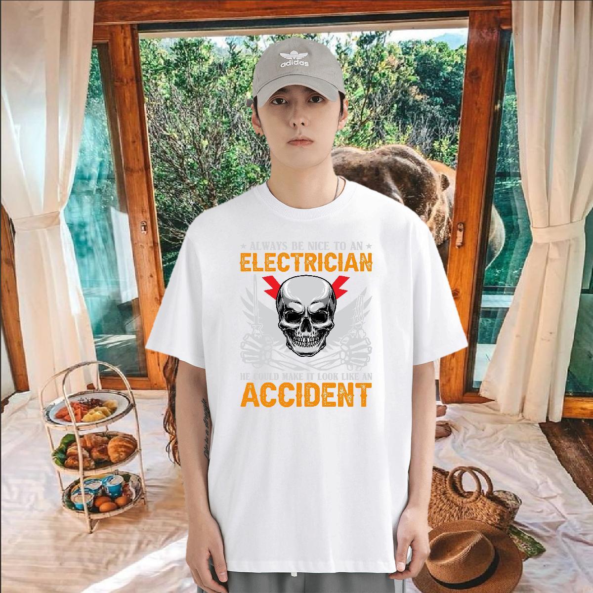 Casual New T Shirts Men skull Clothings 230g Pure Cotton Hip Hop Free Shipping DIY Anime Breathable Crew Neck Tshirt for Man Woman