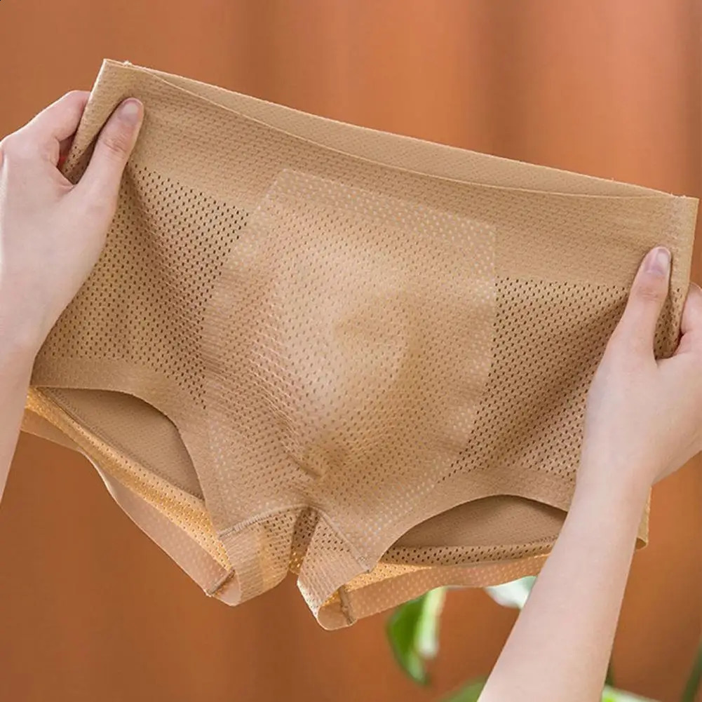 Butt Lift Shaper Shorts Panties Breathable Mens Butt Lift Shaper Seamless Underpants with Hip Pad Shorts Enhance Curves 240812