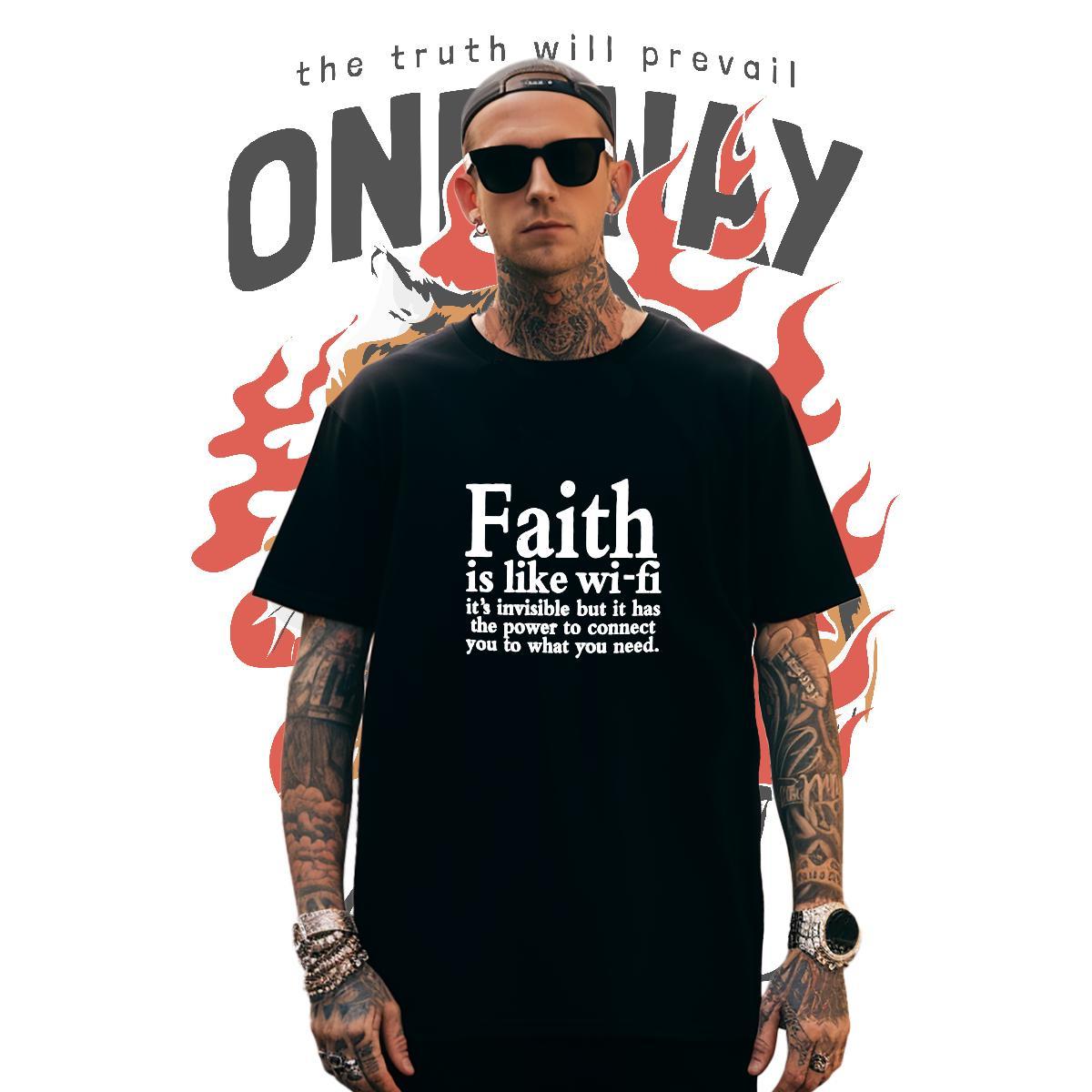 Wholesale Men Tees letter 230g Cotton Casual Beach Breathable T Shirt For Man Black Oversized Customized Clothes