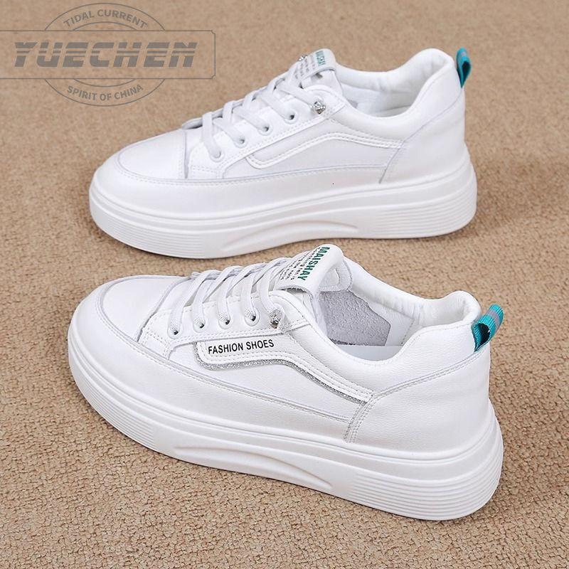 Ddmysports New Autumn Thick Soled With Inner Eight Increase Small And Versatile Casual Sponge Cake White Shoes Women S Board Outdoor