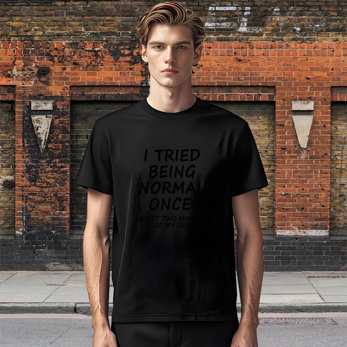 Brand T-Shirts letter Tops Tees 230g 100% Cotton Sports Casual Cool Custom Print Plus Size Breathable Short Sleeve Men Tops Tees