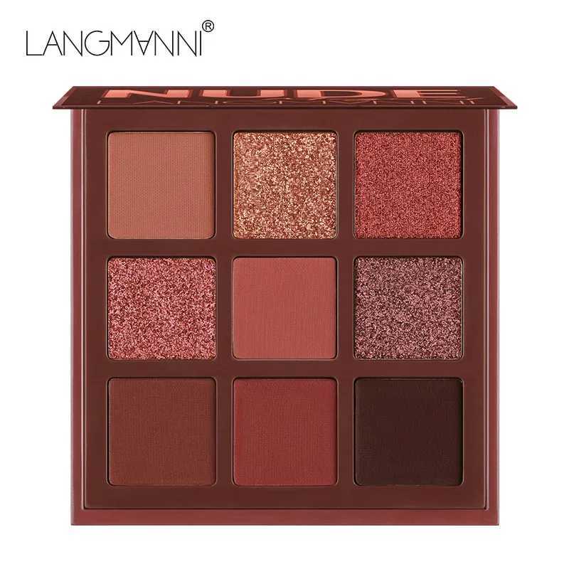 9-color eye shadow palette low light and matte durable radiation free high pigment smooth can be mixed suitable for day and night appearanceW241212