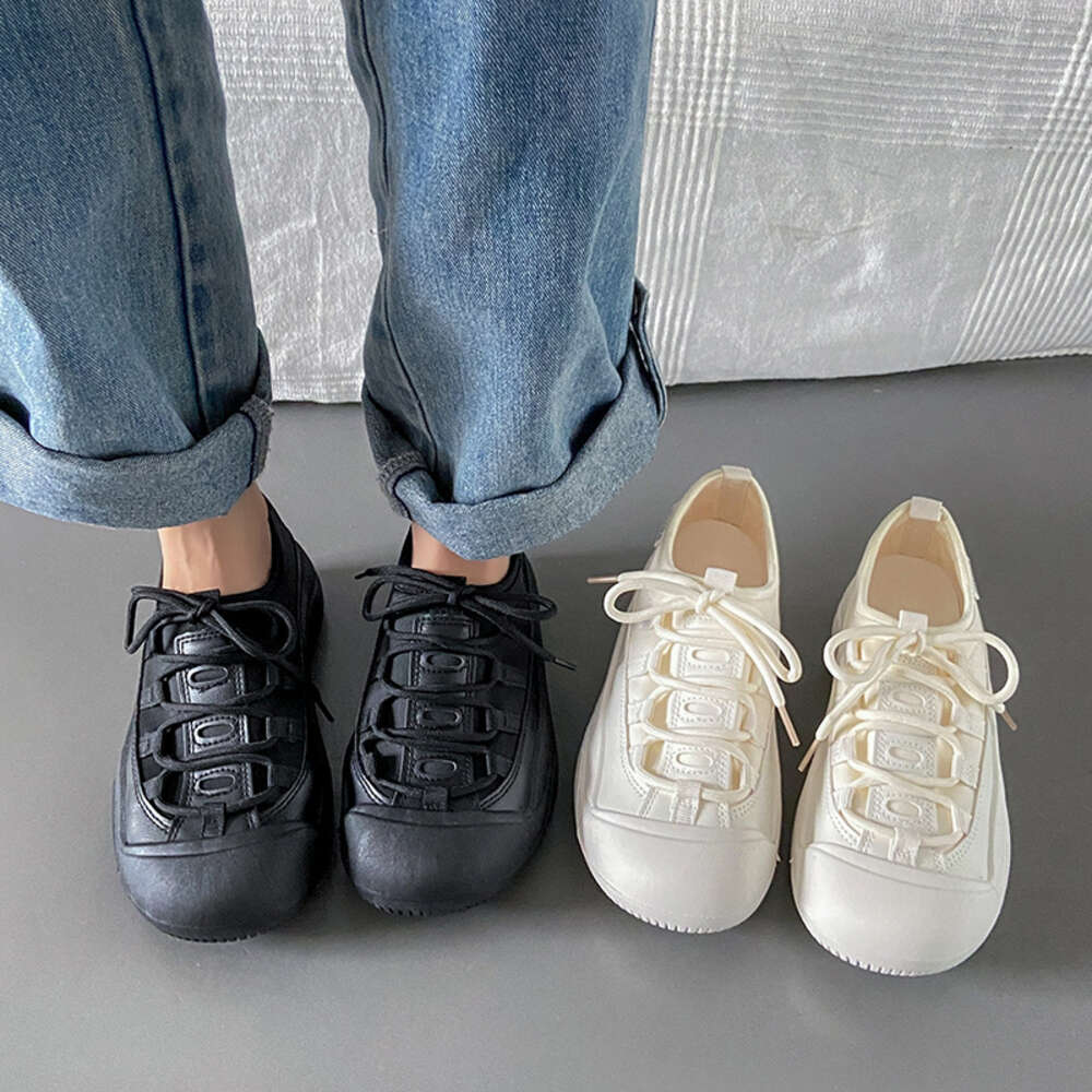 Ddmysports Autumn New White Women S Korean Edition Internet Celebrity Street Photography Casual Versatile Breathable Fashion Flat Shoes P Outdoor