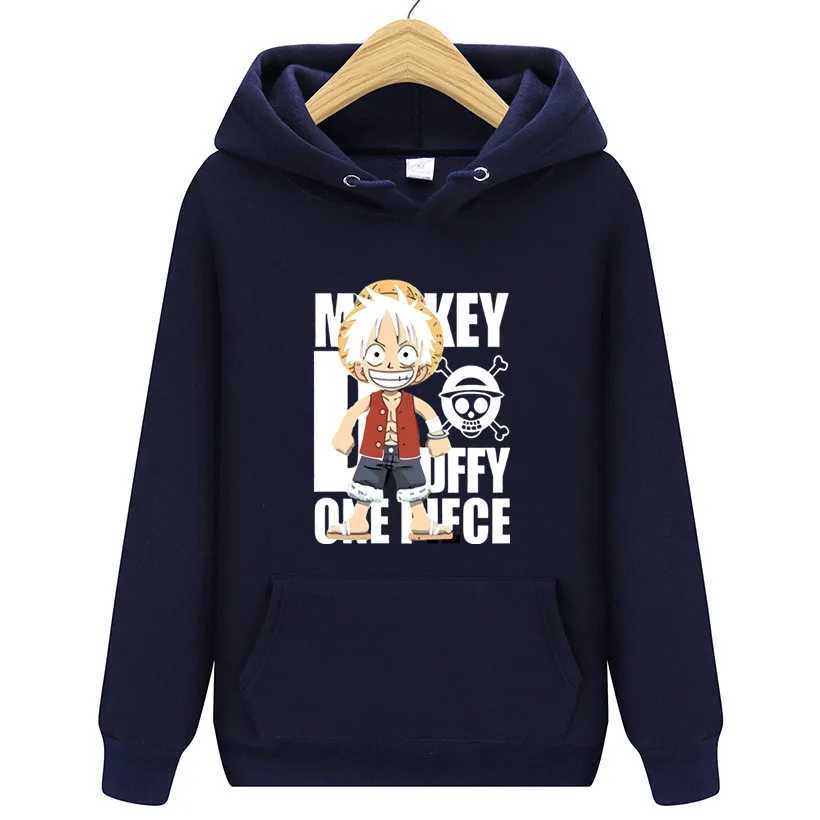 Classic anime character printed hoodie mens and womens personalized fashion hoodie hip-hop street loose hoodieW240724