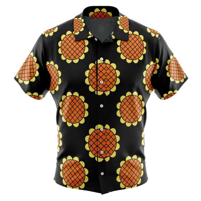 2024 Funny Cosplay Mens Hawaiian shirts 3D Print Mens Summer Loose Beach Oversize Short-sleeved Top Mens Cute shirts for boysXJ240812