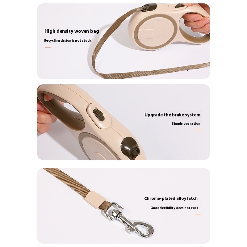 Automatic telescc belt for walking dogs, ropes, dog and cat devices, pet products, outdoor traction ropes