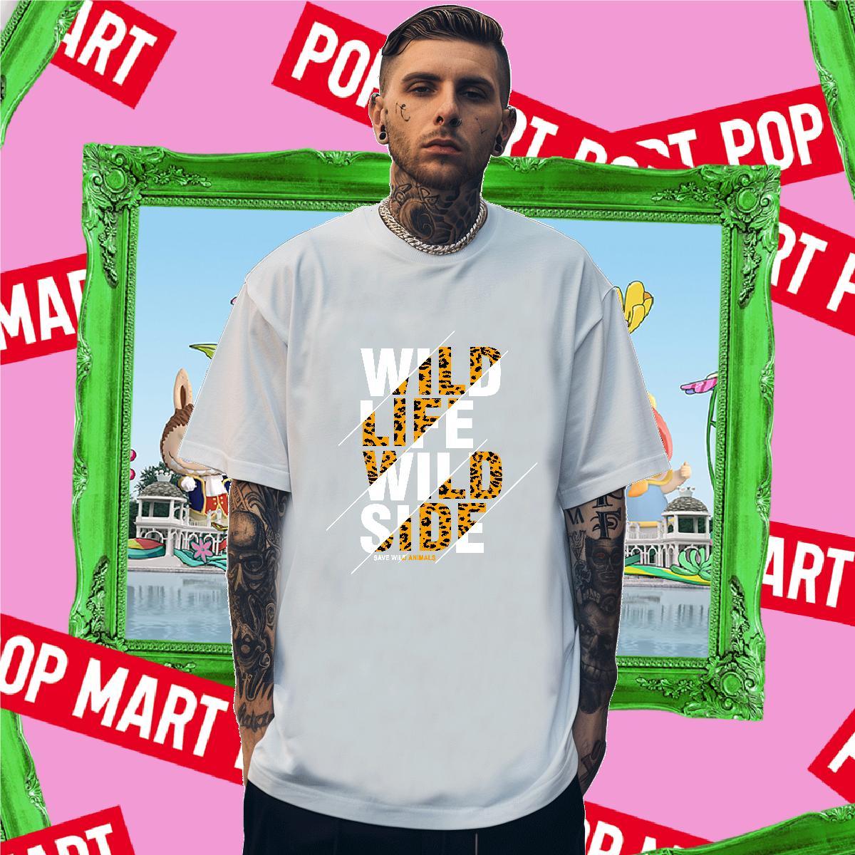Wholesale Men Tops Tees letter 230g Cotton Summer Casual Round Neck Short Sleeve T-Shirts Anime Print Designer Fashion Tees Shirts