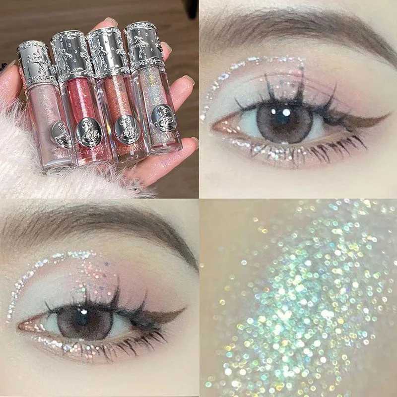 Liquid Eyeshadow Pearlescent Shimmer Long Lasting Single Colour Pearlescent Delicate Shimmer Glitter Eyeshadow HighlighterCL240812