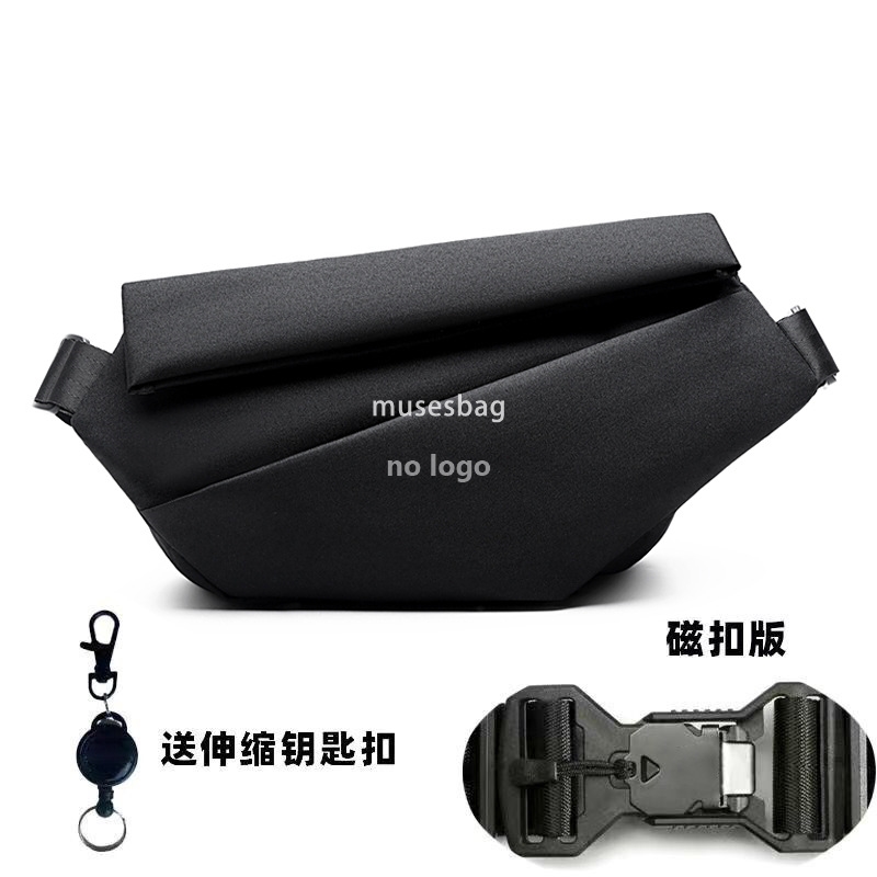 Crossbody bag Men's large capacity fashion motorcycle crossspan shoulder bag Sports backpack crossbody bag men's riding cross bag