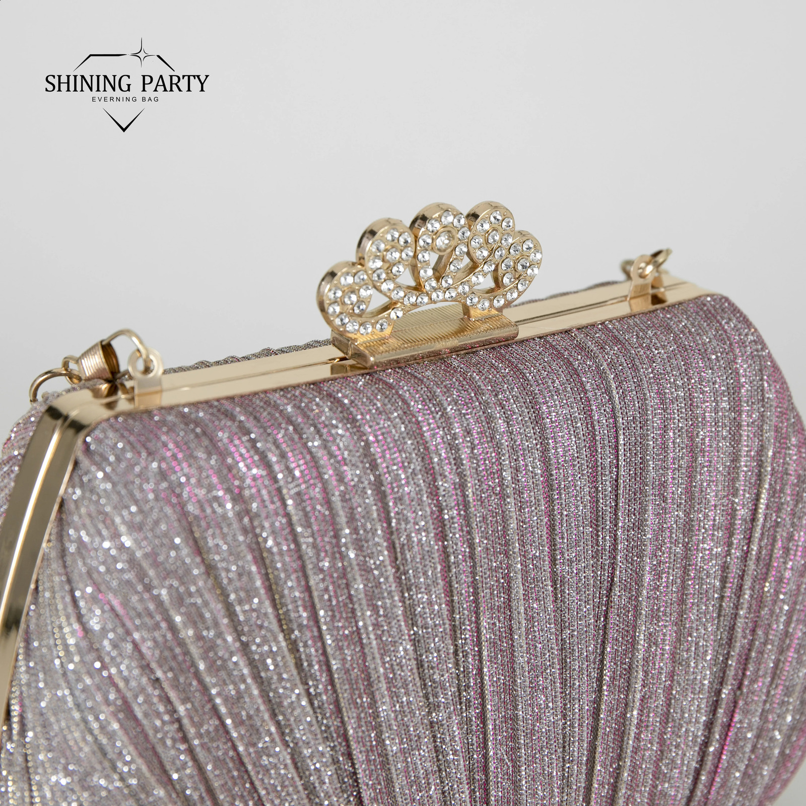 Fashion Diamond Top Handle Womens Evening Handbag Clutch Bag Sparkling Glitter Water Daily Wallet Wedding Ball 240810