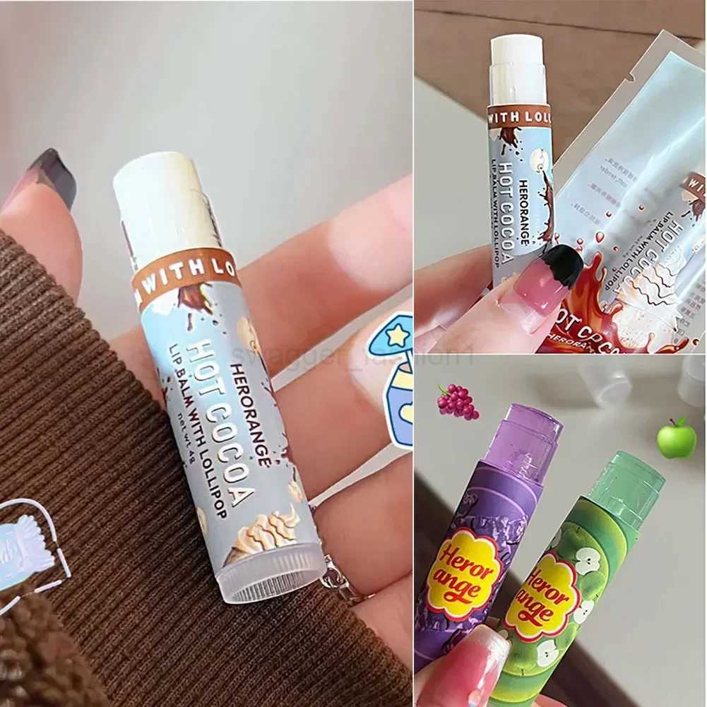 Moisturizing Fruit Lip Balm Long Lasting Nourishes Lips Reduce Lip Line Anti Aging Anti-drying Hydration Lip Care LipstickXJ240812