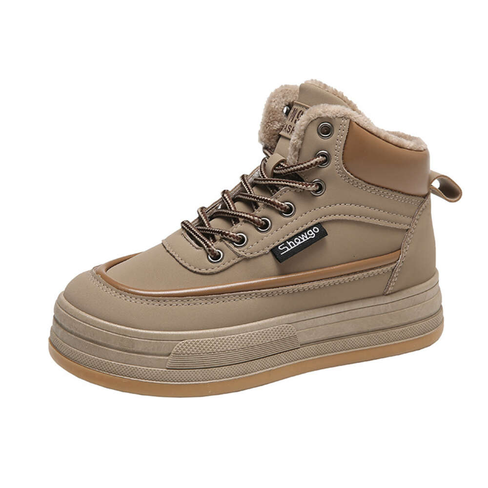 Ddmysports Winter New Sole Cotton With Plush And Thick Board Street Shoot Student Versatile Korean Casual Shoes Women S Outdoor