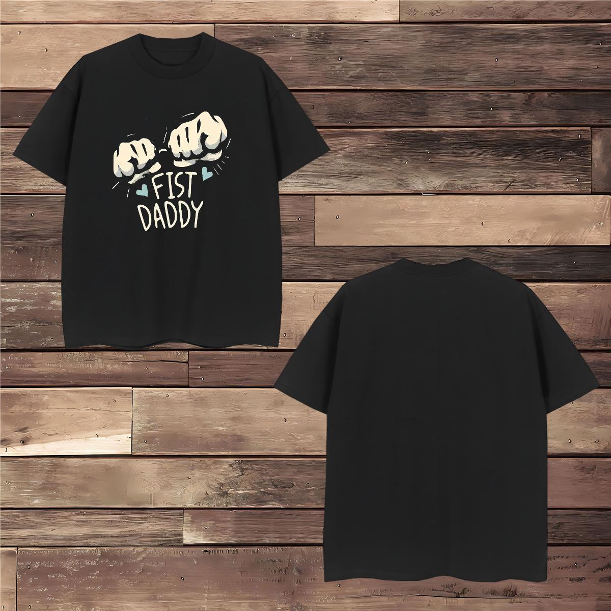 T Shirt For Man 230g Cotton hands Street Crew Neck DIY Printed Men Clothes T-Shirt Brand Popular Tshirts