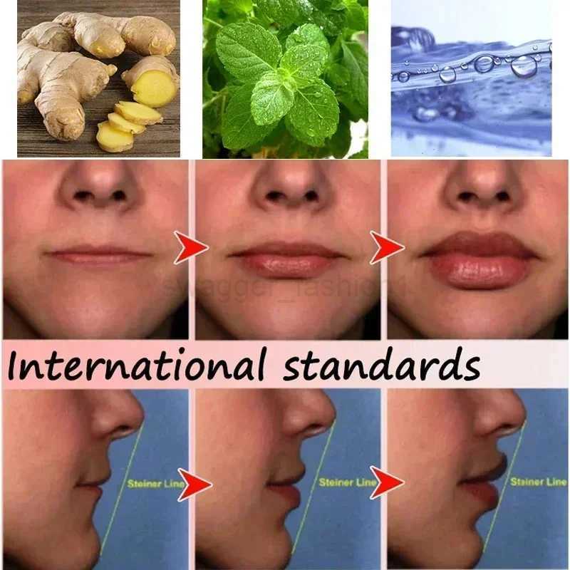 Honey Lip Volumising Enhancer Plumper Oil Reduces Fine Lines Moisturizing Remove Dark Skin Delicate Lip Care Serum Lip CosmeticXJ240812