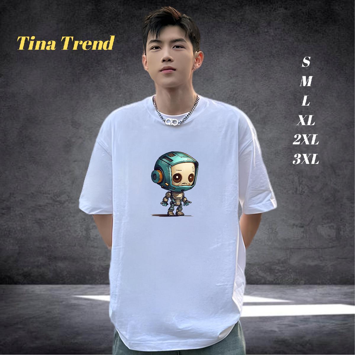 DIY Mens T Shirts ET Tops Shirt 230g Pure Cotton Sports Casual Brand Custom Cartoon Breathable Short Sleeve Men Tees