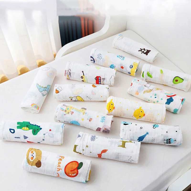 70x70cm baby blanket ultra soft organic cotton newborn birds nest packaging double-layer baby feeding denim towel baby suppliesW240810