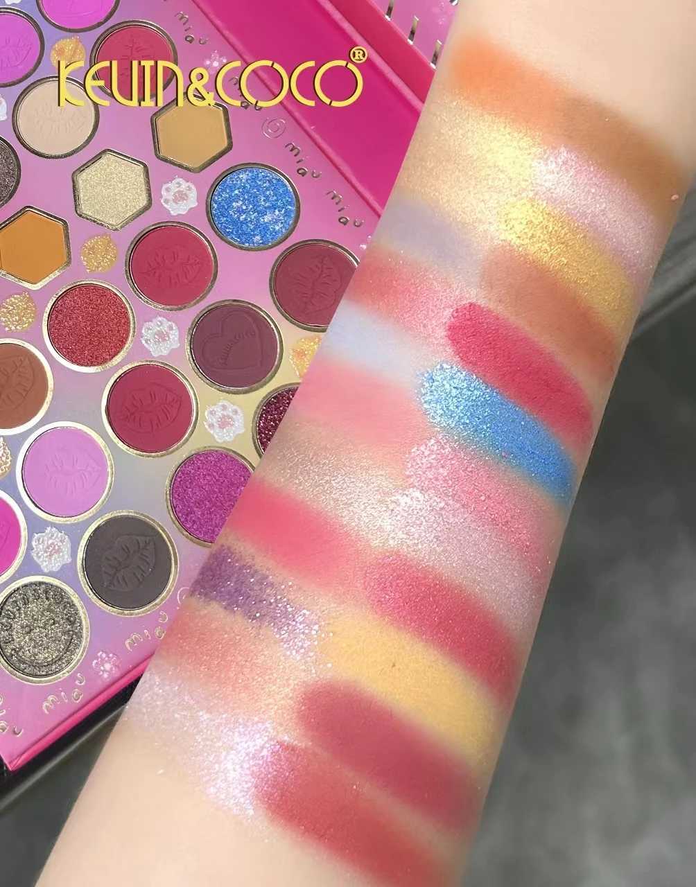 Beauty Makeup Kit Girl Eyeshadow Lipgloss Nail Polish Set 35 Color Eyshadow Palette GiftCL240812