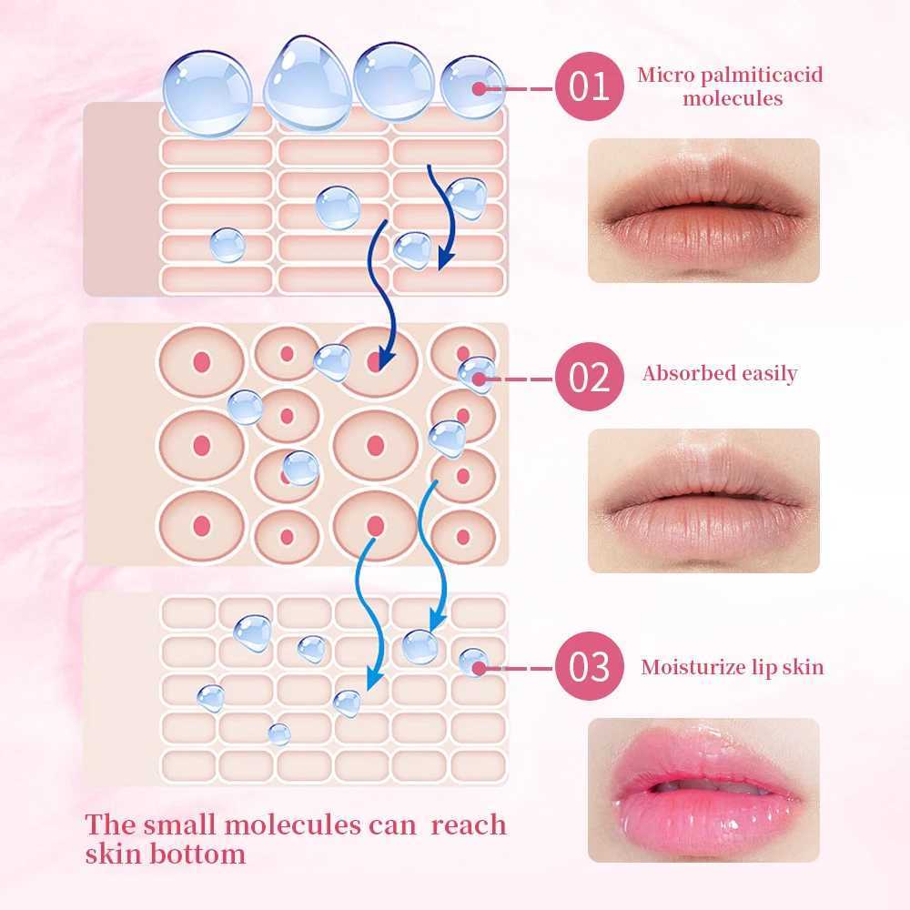 Ibccndc pink lipstick moisturizing and plump lips exfoliating pink lipstick whitening agent W240810