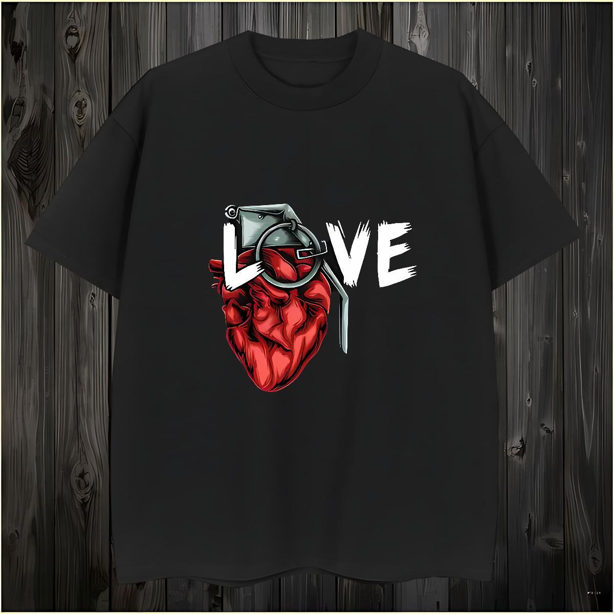 Free Shipping letter T shirt Street Men Clothes T-Shirt 230g Cotton 2024 DIY Breathable Crew Neck Custom Anime Wear