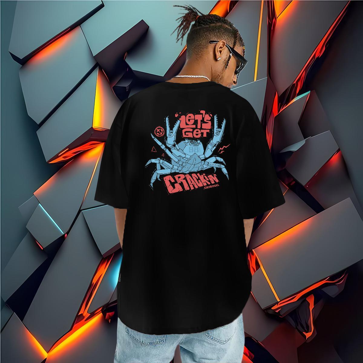 Casual New T shirt ET Tops 230g Pure Cotton Sport Unisex DIY Anime O-Neck Short Sleeve Men Clothes T-Shirt