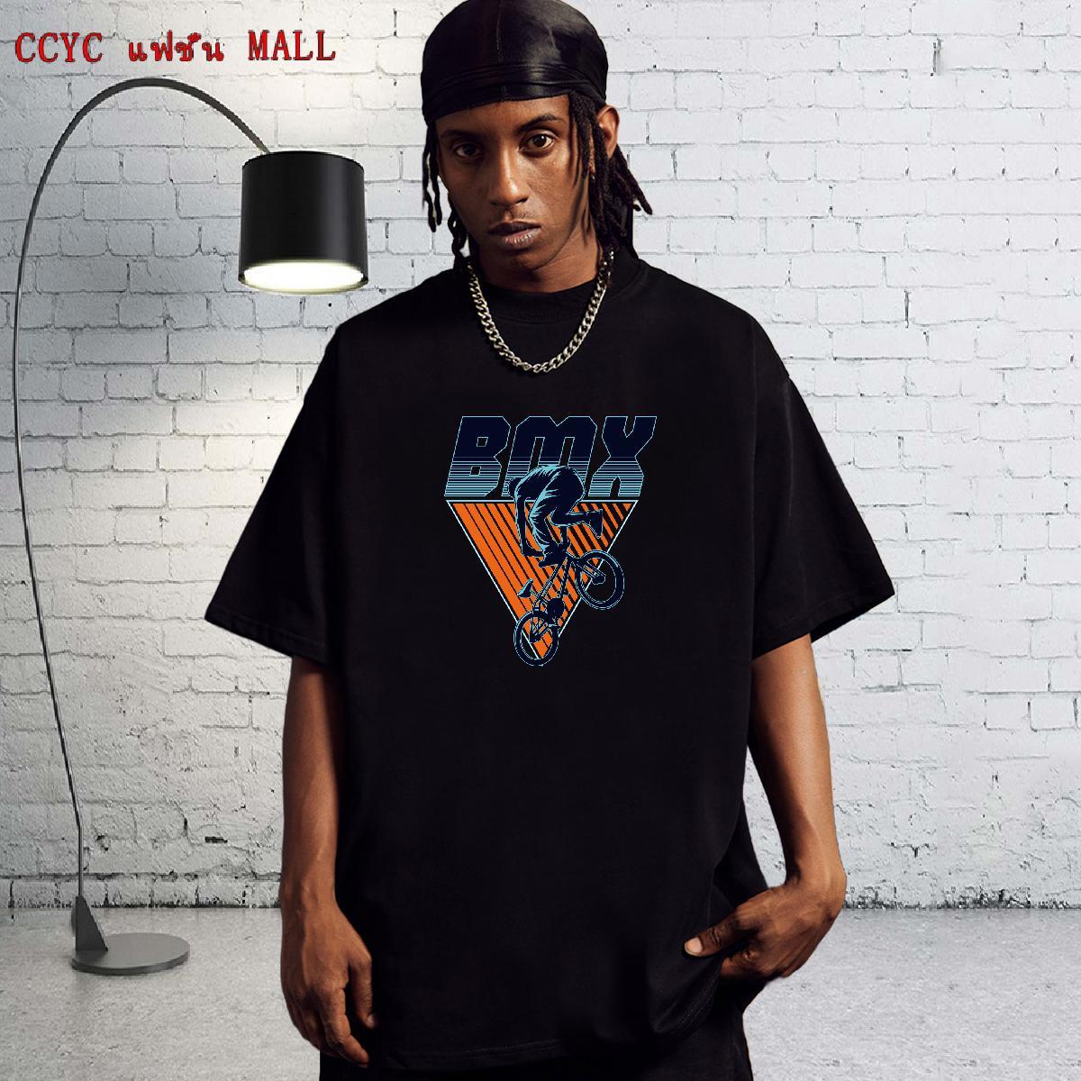 Classic Man T Shirts Motorcycle Tees 230g 100% Cotton Anime Printing Street Cool DIY Printed Breathable Men Clothes T-Shirt