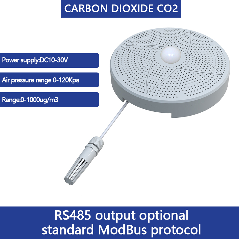 Multi-function Air Quality Transmitter Carbon Dioxide Environmental Sensor Intelligent Monitoring Toxic and Harmful Conventional Gas Monitoring