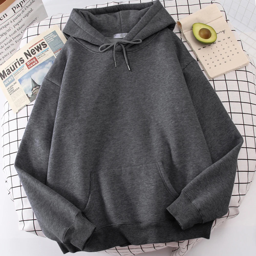 Soild Haze Blue Hoodies Sweatshirt Men Hoodie Sweatshirts Spring Autumn Hooded Jumper Pullover Streetwear Hoody 240812