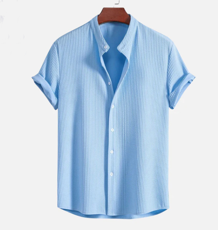 Men's T Shirts Men's short sleeved solid color men's shirt top