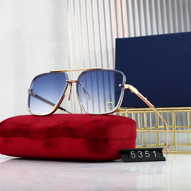 Designer Sunglasses for women Men Fashion Eyeglass Factory Eyewear Lenses Non Slip Nose Rest Double Metal Beam Casual Vacation Mens Womens Sun Glasses nice HDRF