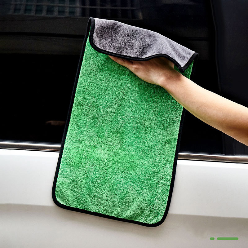 Cleaning Towel Car Wash Towel Thickened Absorbent Coral Velvet Wiping Towel Car Special Cleaning Wipes