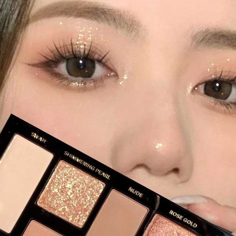 Shiny 16 color eye shadow palette makeup durable matte eye shadow palette bright eye shadow cosmetics women beauty earth colorW241212