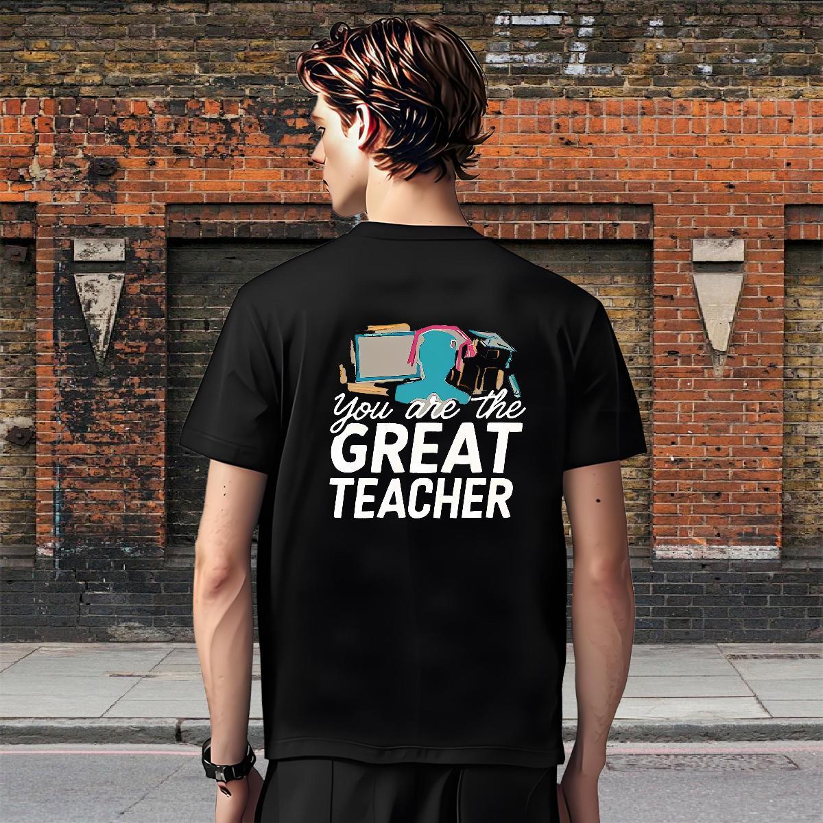 Custom Man T Shirts letter Tops Tees 230g Pure Cotton Hip Hop Brand Custom Big Size Breathable Short Sleeve Tshirts