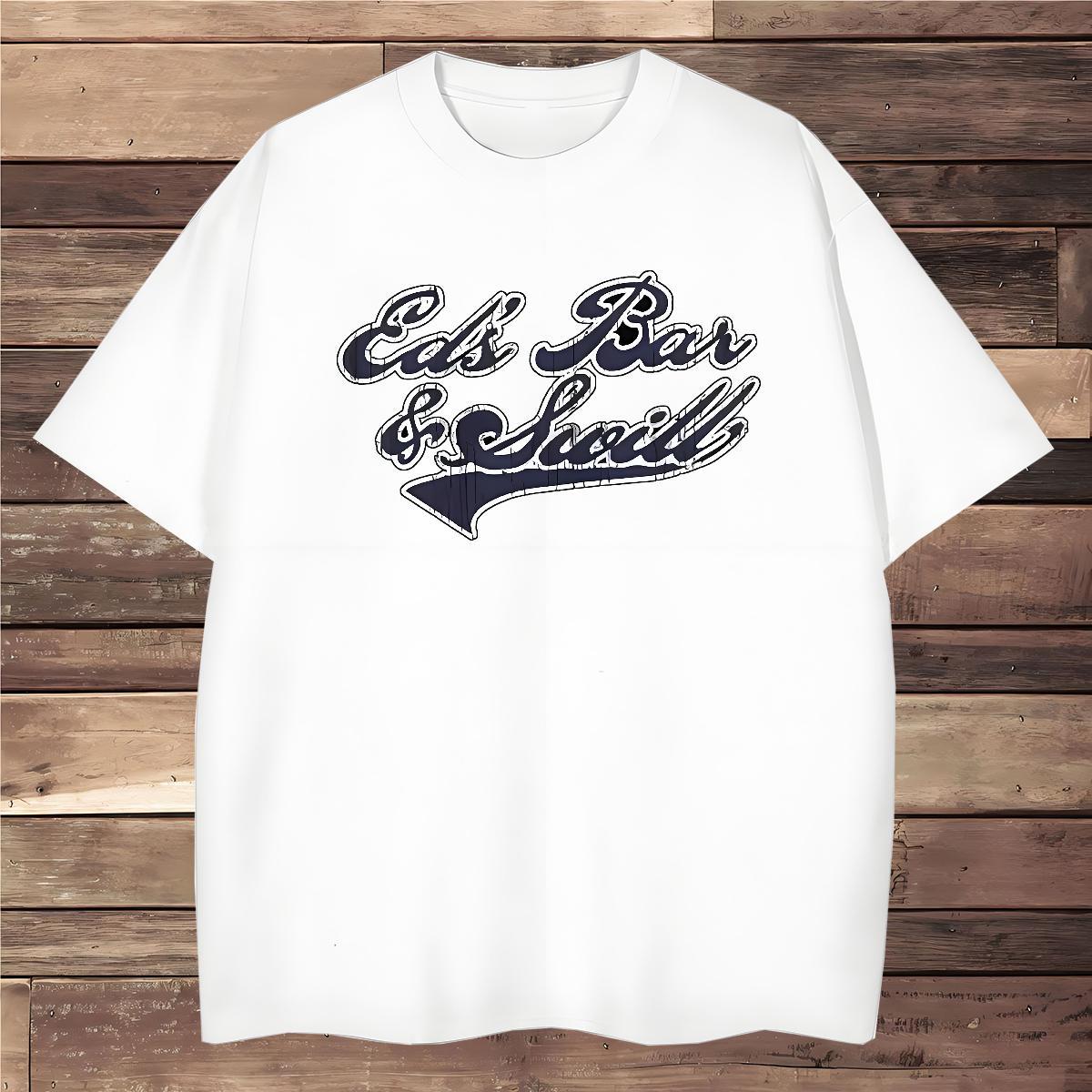 Custom 230g Pure Cotton Man T Shirts letter Outdoor Mens Tshirts Wear O Neck Short Sleeves Designer Cartoon Print