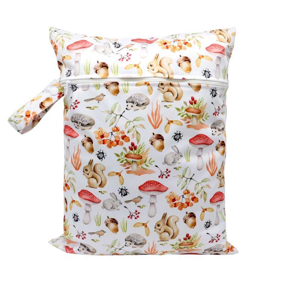 Waterproof wet bag immersion bag mummy baby maternity bag washable zipper diaper child organizer dry bag travel sleeping bag 30x40cm W240812