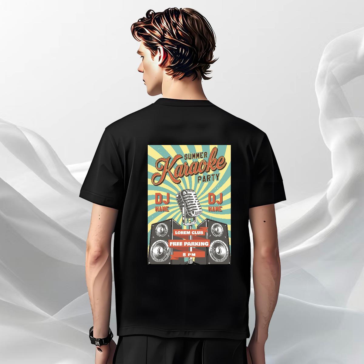 New Arrival T Shirt For Man radio Tees 230g 100% Cotton Spring Summer Loose Fit Custom Big Size Breathable Tshirt for Man Woman