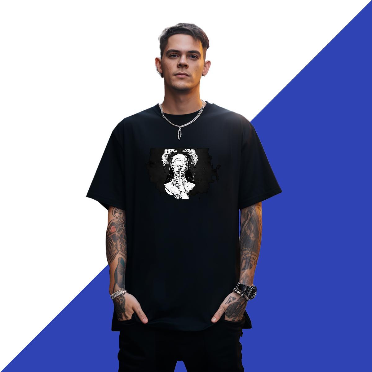 Fashion New Mens T Shirts 230g Cotton Couples T Shirts Hip Hop Breathable Soft Black White High Quality Tees