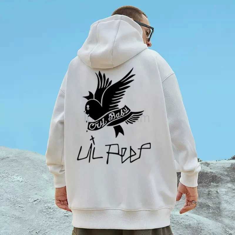 Cute Peace Dove Print Black White Fashion Graphic Hoodies Men Sudadera Con Capucha Hombre Design Homme Sudaderas Para HombreXJ240812