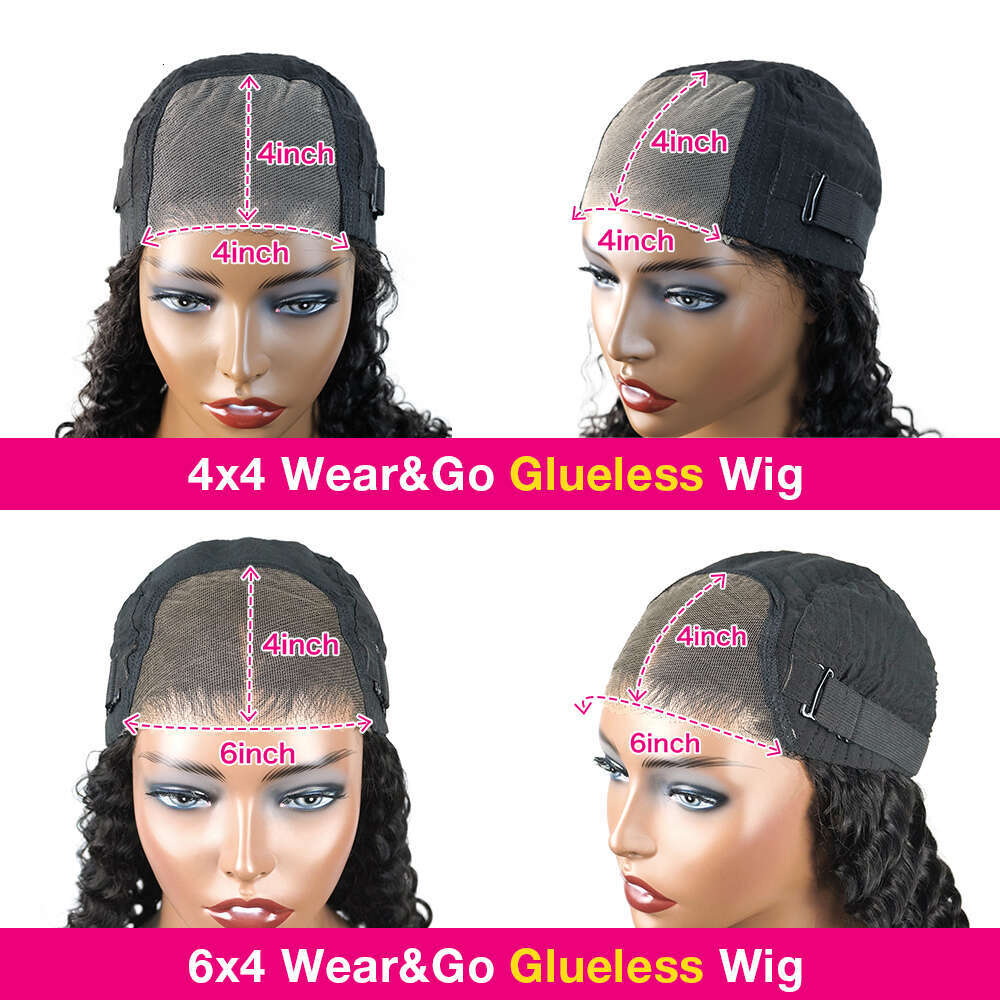 Straight Front Human Hair Wigs Wear Go Glueless Short Bob 6X4 HD Transparent Lace Closure Wig Sale