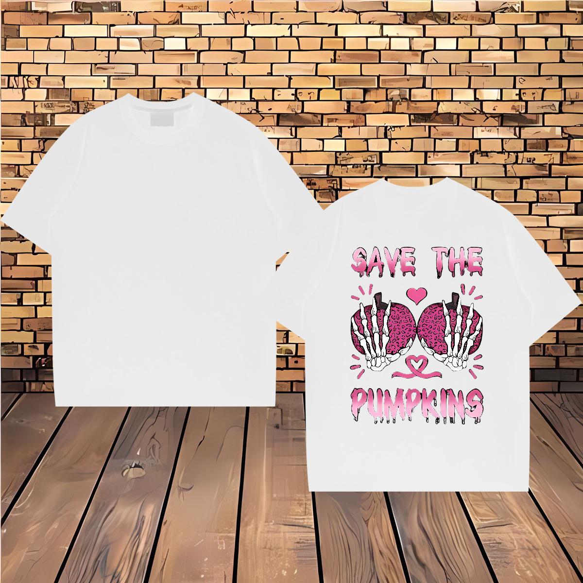 2024 Designer Mens T Shirts halloween Tops Shirt 100% Cotton 230g Street Casual Free Shipping DIY Printed Pure Cotton Men Tshirts