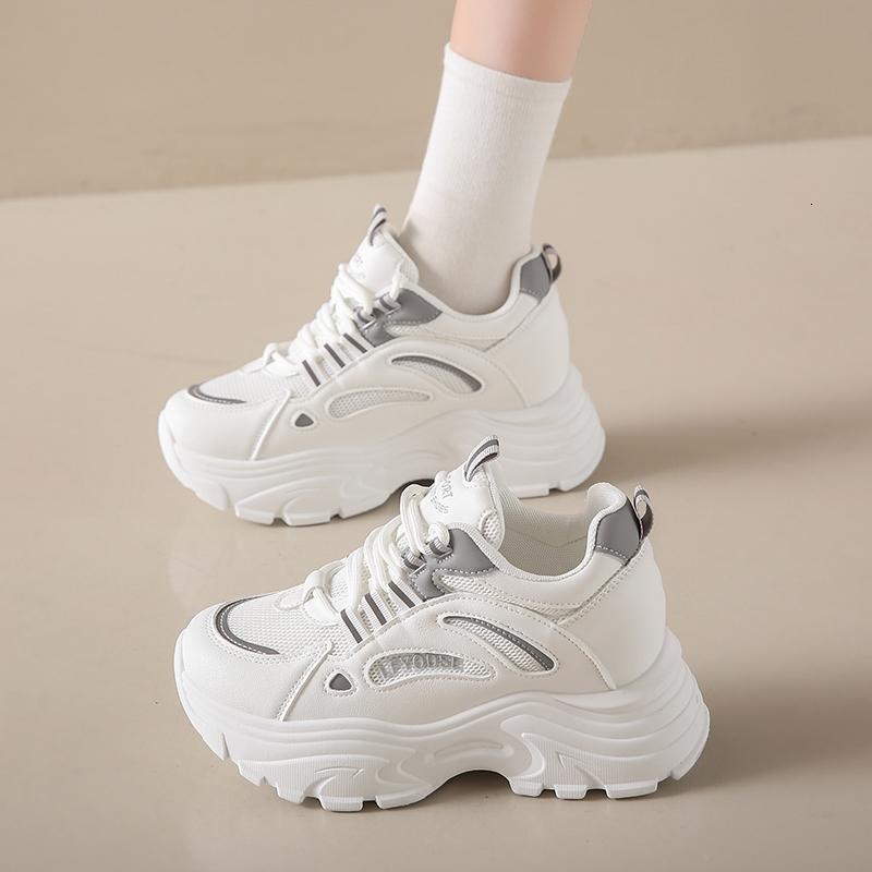 Ddmysports Net Height Increasing Dad For Women Spring And Autumn New Small Casual Sports Shoes Outdoor Shoes