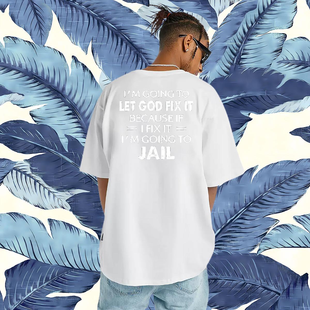 2024 DIY Man T Shirts letter Tops Shirt 100% Cotton 230g Street Wear Comfortable Anime Print Short Sleeve Soft Men Tees