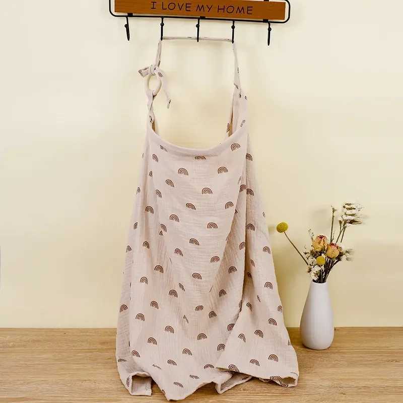 Breathable baby care cover pregnant woman feeding cover cotton plain weave baby feeding blanketW240810
