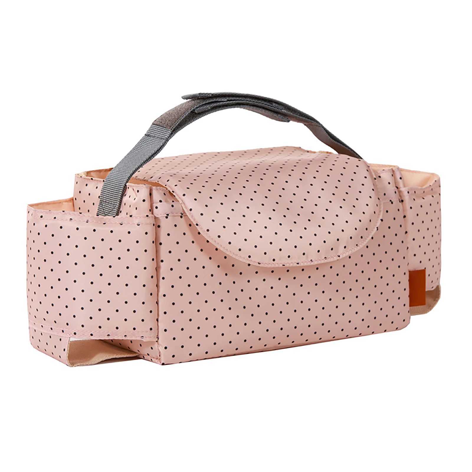 2022 Multi functional universal handcart organizer bag waterproof handcart dial bag with cup holder divider W240812