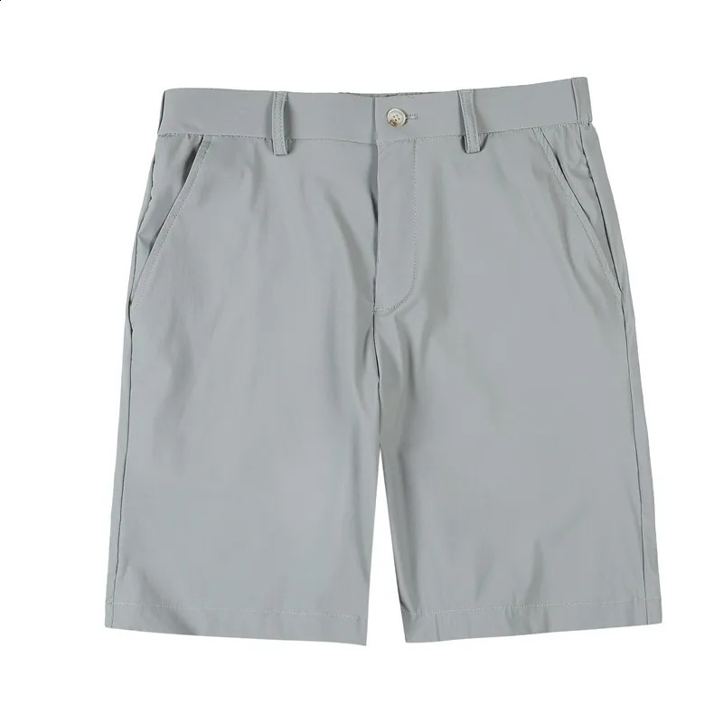 Korean Style Mens Summer Casual Elastic Force ShortsMale Slim Fit High Quality Business Thin Suit Shorts Plus size 29-36 240812