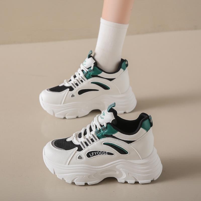 Ddmysports Net Height Increasing Dad For Women Spring And Autumn New Small Casual Sports Shoes Outdoor Shoes
